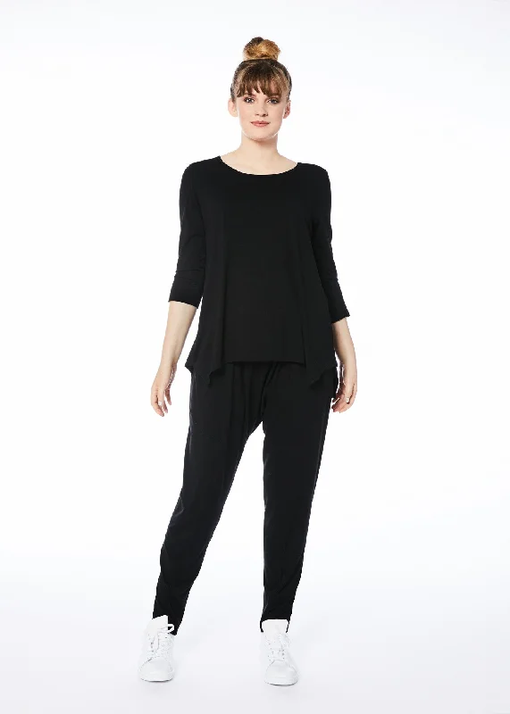 Women's Blouse with EmbroideryThe Desire - Black