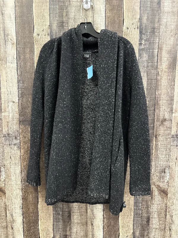 Women's Polish Wool SweatersSweater Cardigan By Vince In Black, Size: S