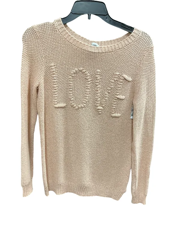 Women's Boat Collar SweatersSweater By Lc Lauren Conrad In Peach, Size: Xs