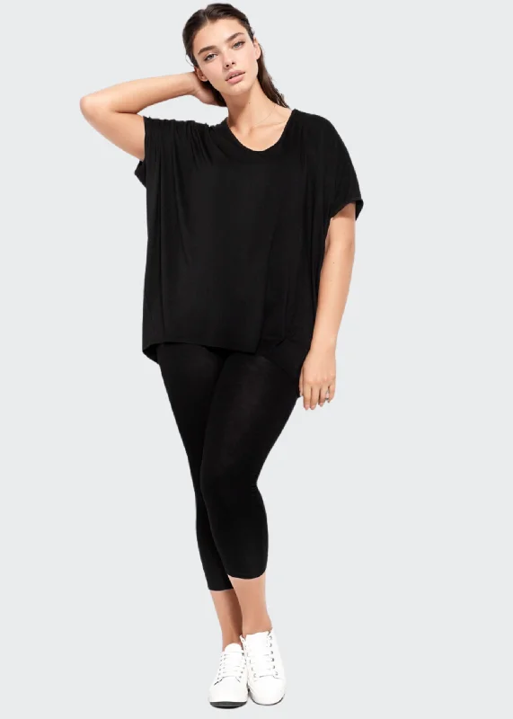 Women's Blouse with High CollarThe Moment - Black