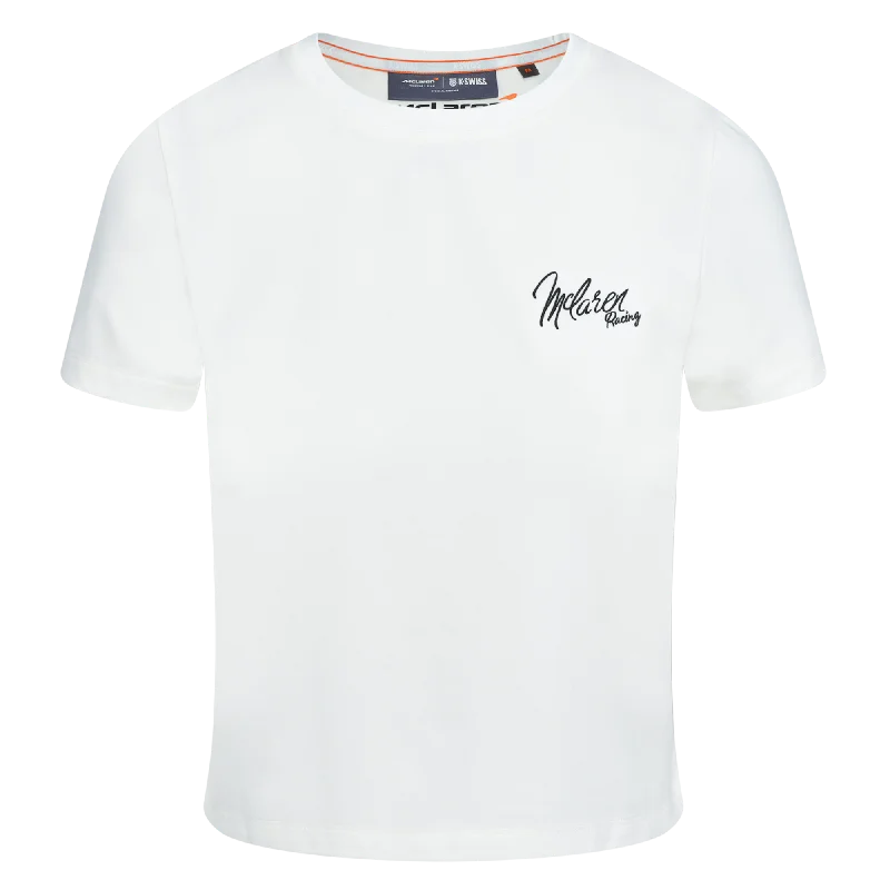 Women's Blouse for Holiday199353-156 | THE MCLAREN CROP | WHITE