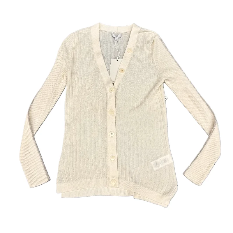 Women's Ukrainian Wool SweatersSweater Cardigan By Joie In Cream, Size: M