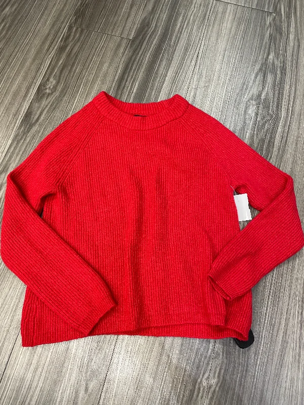 Women's Belarusian Wool SweatersSweater By Tahari By Arthur Levine In Red, Size: S