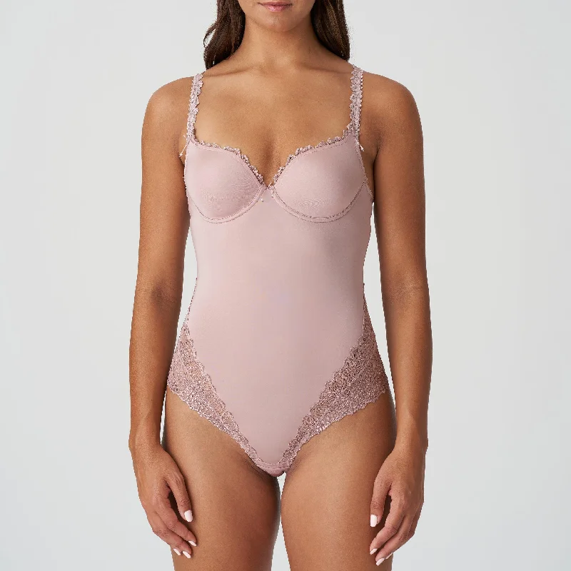 minimalist seamless brasMarie Jo Jane body bois de rose