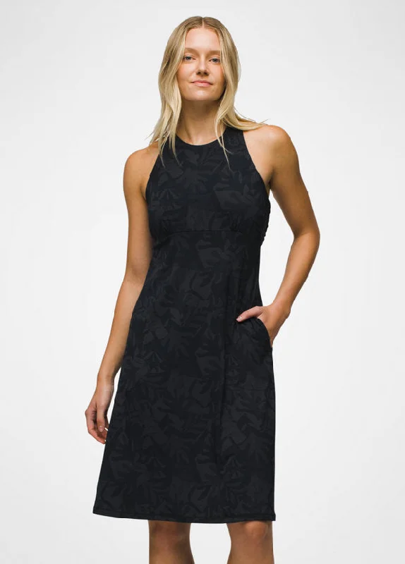 Women's Jewel Lake Summer Dress - Charcoal Seaside