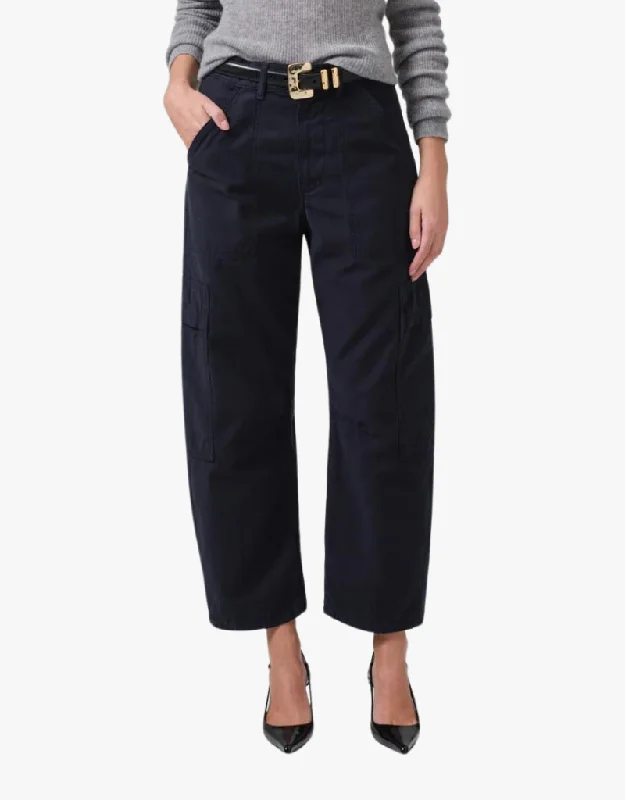 Women's Jodhpurs with Mid-LengthCitizens Low Slung Easy Cargo Pants in True Navy