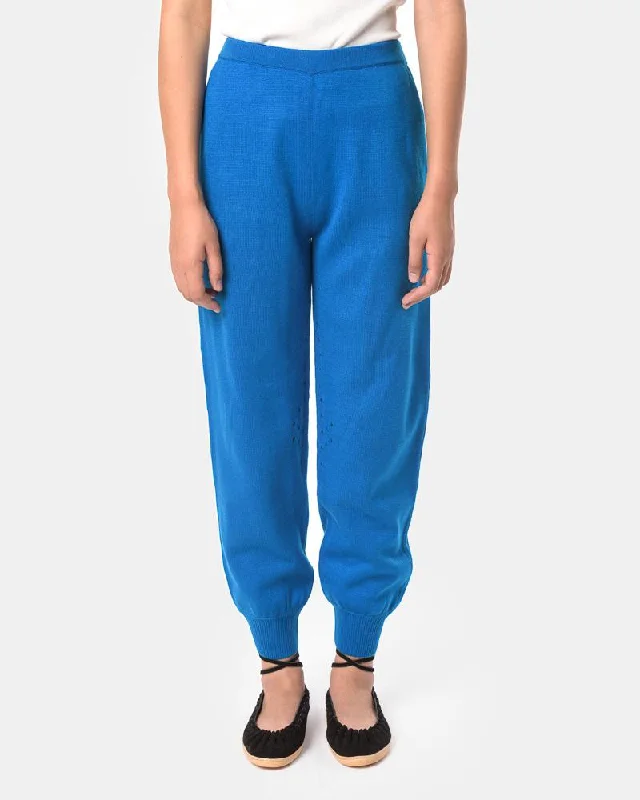 Women's Jodhpurs with Notched CollarCollins Pants in Blue