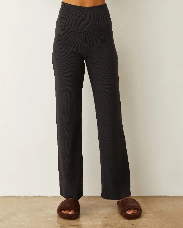 Women's Jodhpurs with Rounded HemSupima Rib Flare Pant