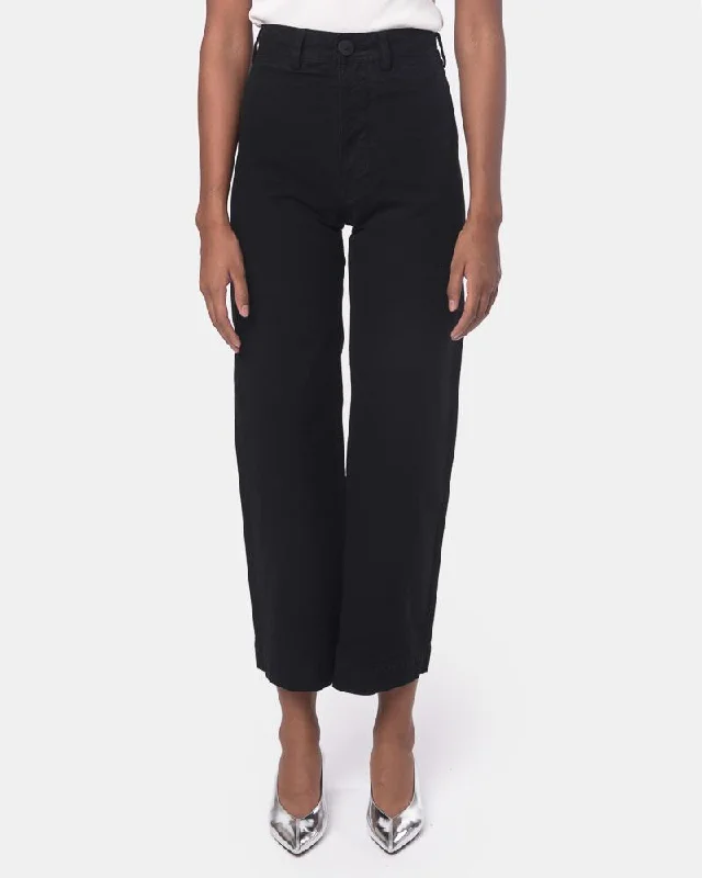 Women's Jodhpurs with Full LengthSailor Pant in Black