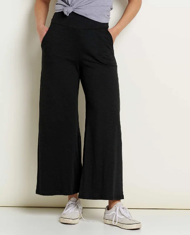 Women's Chaka Wide Leg Pant - Black