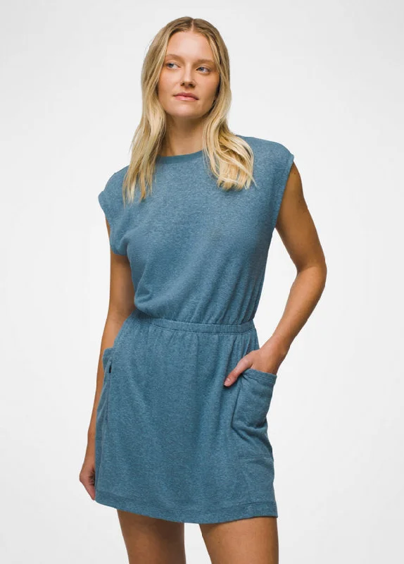 Women's Cozy Up Cut Out Dress - High Tide Heather