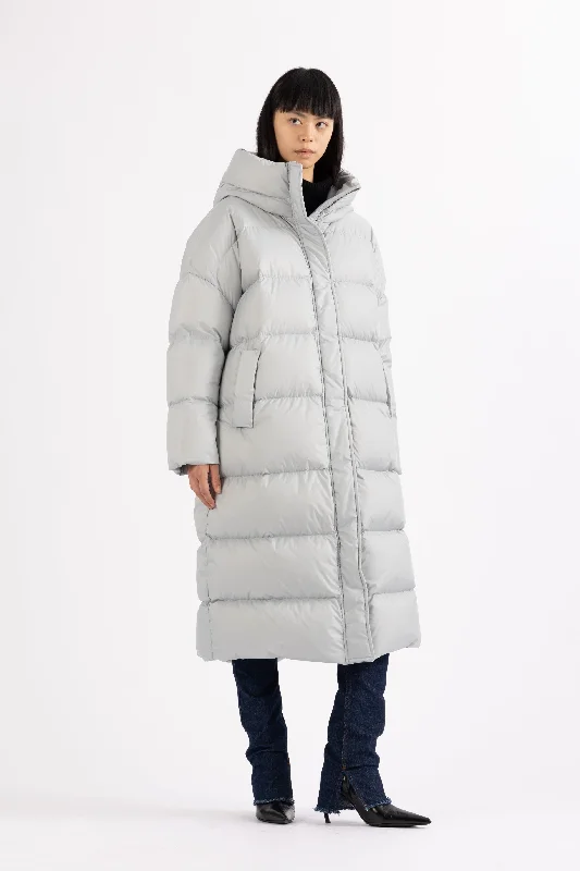 men's peacoat with removable fur collarOVERSIZED DOWN PARKA ERI