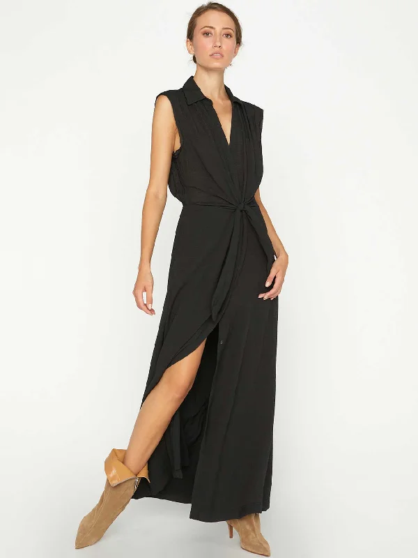 Women's Turtleneck DressesThe Madsen Sleeveless Maxi Dress