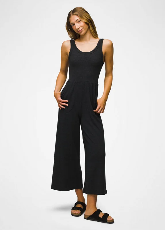 Women's Cozy Up Bayjour Jumpsuit - Charcoal Heather