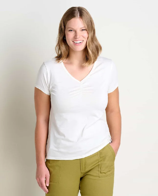 Women's Rose Short-Sleeve Tee - Egret