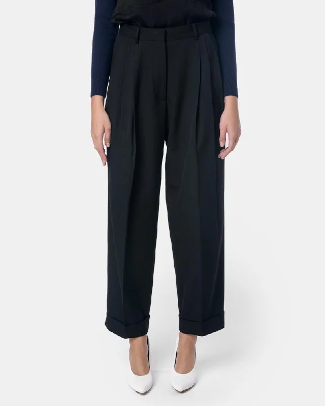 Women's Wide-Leg PantsPeytoni Pants in Black