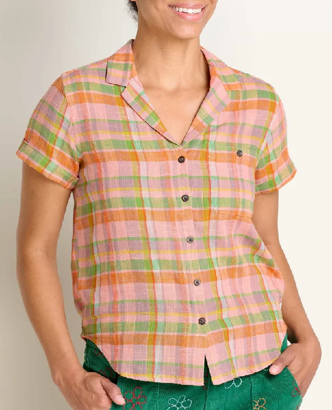 Women's Camp Cove Short-Sleeve Shirt - Rockrose