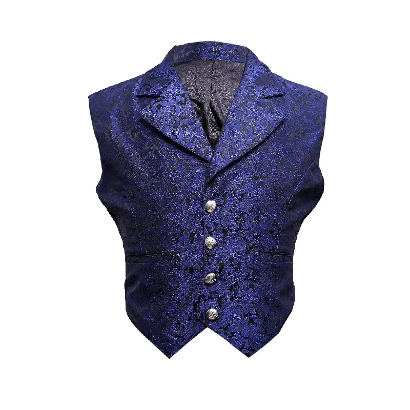 maternity support underwearGabigol Blue Brocade Waist Coat