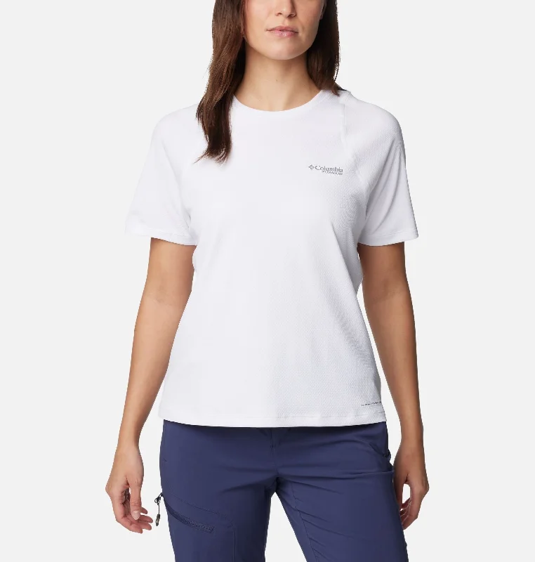 Women's Summit Valley Short Sleeve Crew - White