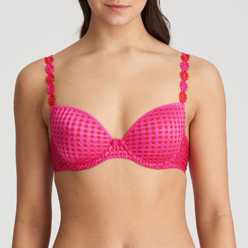 modal fiber high-waisted thongsMarie Jo Avero voorgevormde plunge bh Electric Pink