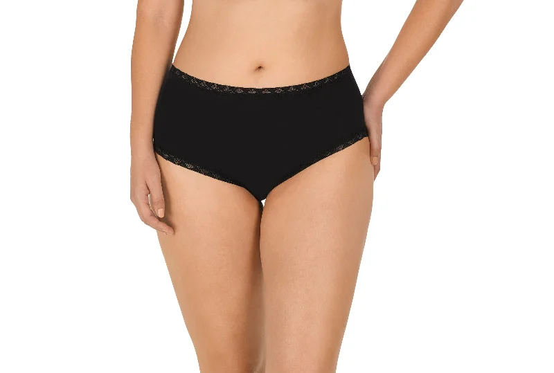 modal fiber high-waisted thongsBliss Full Brief Black