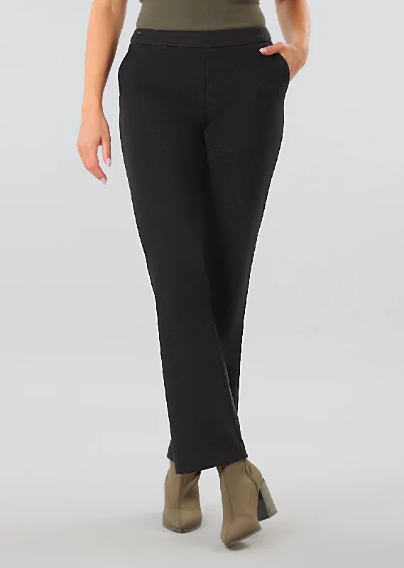 Women's Jodhpurs with Shawl CollarKathryne Fabric 31'' Straight Pant With Pockets