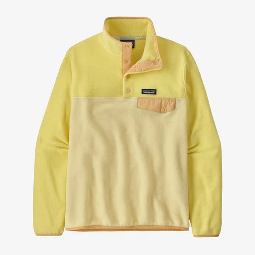 men's peacoat with double-breasted buttonsWomen's Lightweight Synchilla® Snap-T® Fleece Pullover- Resin Yellow