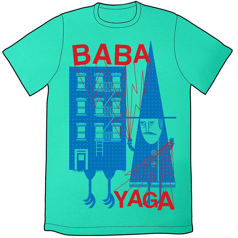 Men's slim-fit hooded sweatshirtBaba Yaga  Shirt