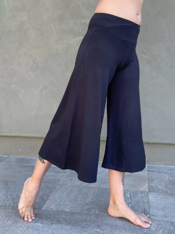 Women's Harem ShortsCropped Flare Pant