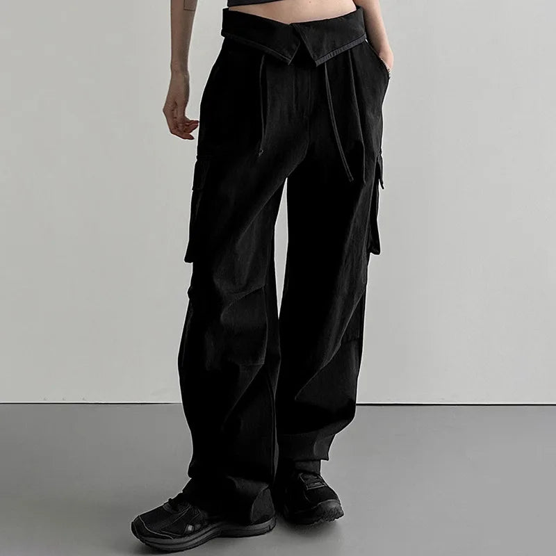 Women's Capris2024 High Waist Pocket Casual Cargo Pants