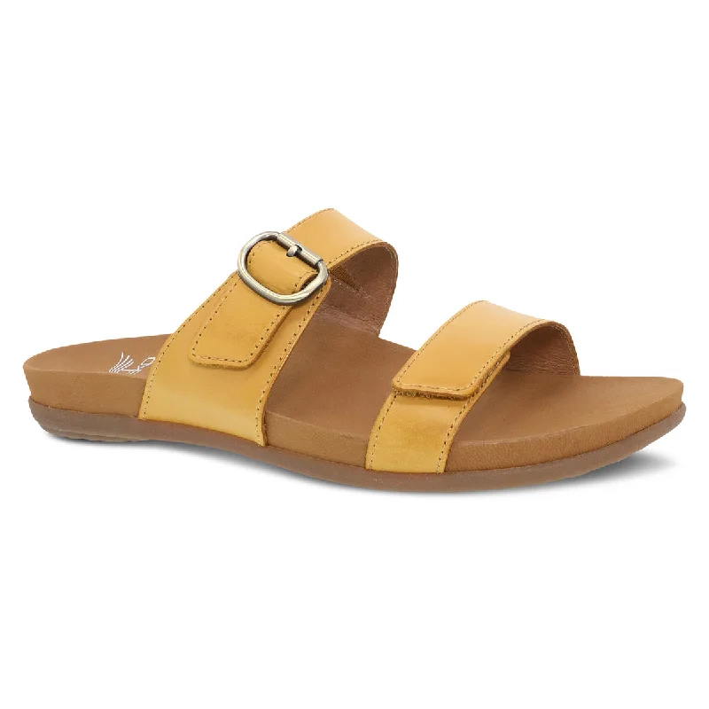 Women's Justine Calf Sandal - Yellow