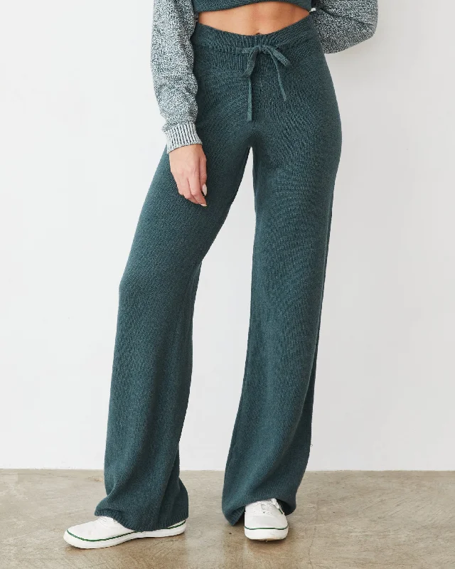 Women's Jodhpurs with Sweetheart NeckOrganic Cotton Cashmere Relaxed Pant