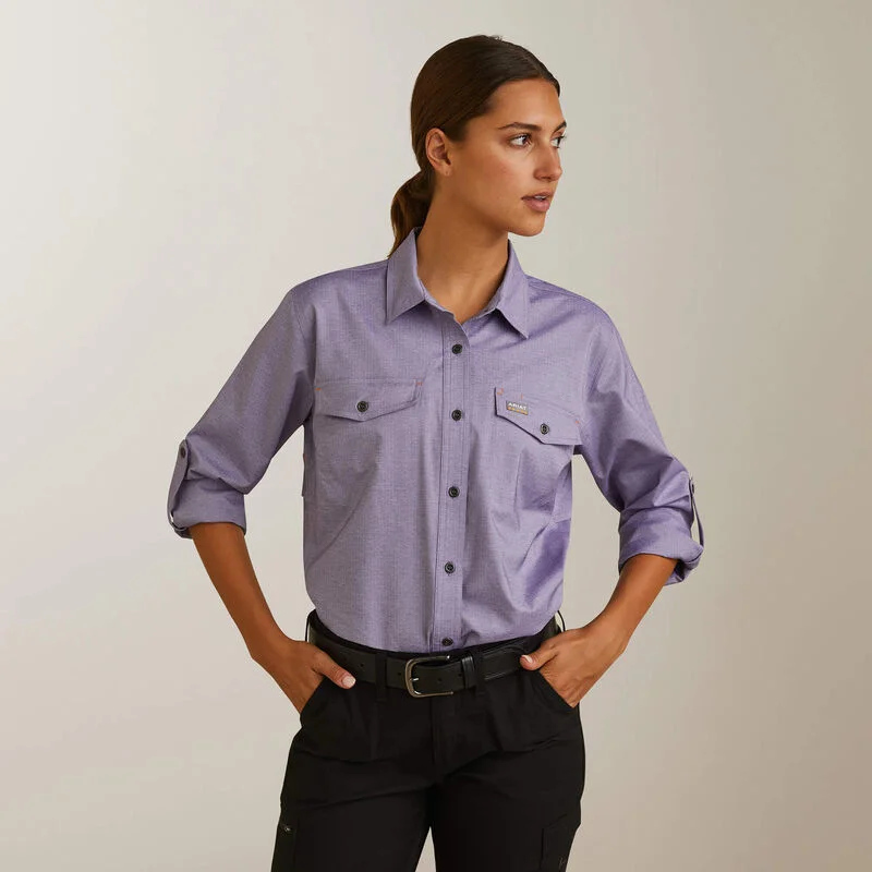 Women's Rebar Made Tough Venttek Durastretch Work Shirt