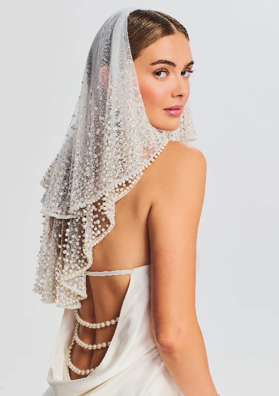 Women's Jumpsuits with HoodBridgette Pearl Veil