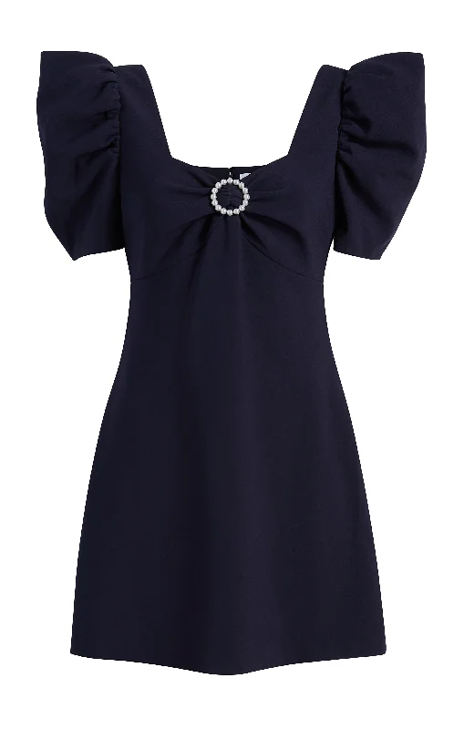 Women's Mandarin Collar DressesMini Bronte Dress