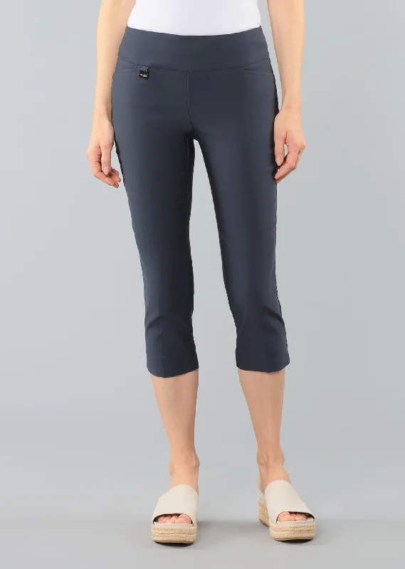 Women's Jodhpurs with High CollarMercury Fabric 21 1/2'' Capri With Pockets