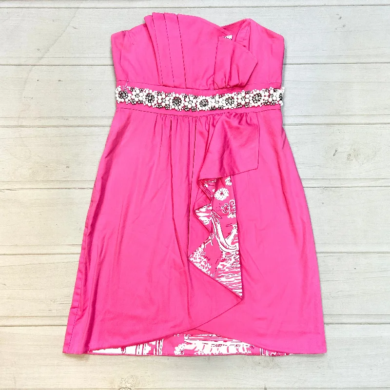 Women's Peter Pan Collar DressesDress Designer By Lilly Pulitzer  Size: M