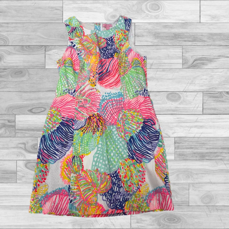 Women's Rounded-Neck DressesMulti-colored Dress Casual Short Lilly Pulitzer, Size 6