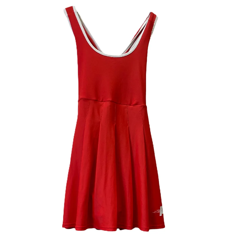 Women's Gathered DressesRed Athletic Dress By Prince Size: S