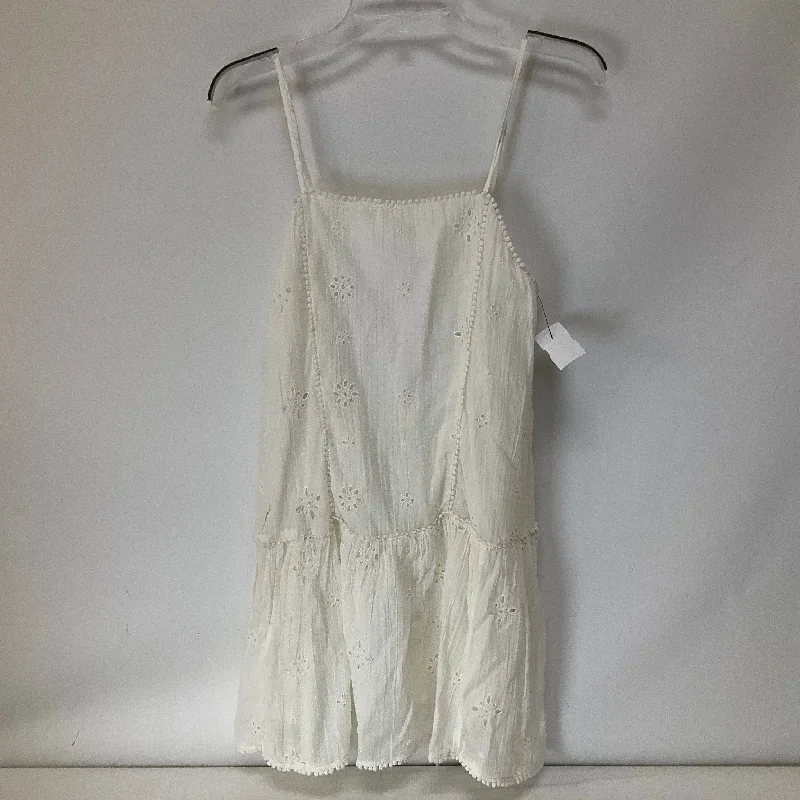 Women's Mini DressesWhite Dress Casual Short Aerie, Size S