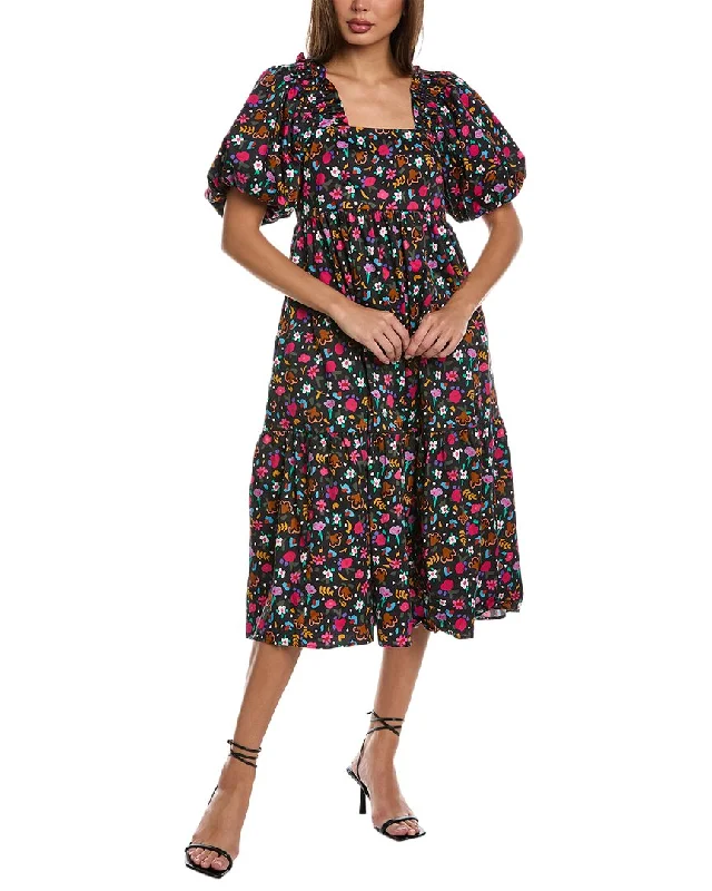 Women's Sweetheart-Back DressesCROSBY by Mollie Burch Marigold Midi Dress