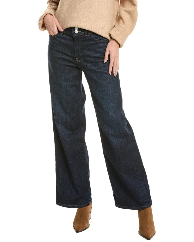 Women's Jodhpurs with Lapel Collar7 For All Mankind Triple Binding Slim Fife Palazzo Jean