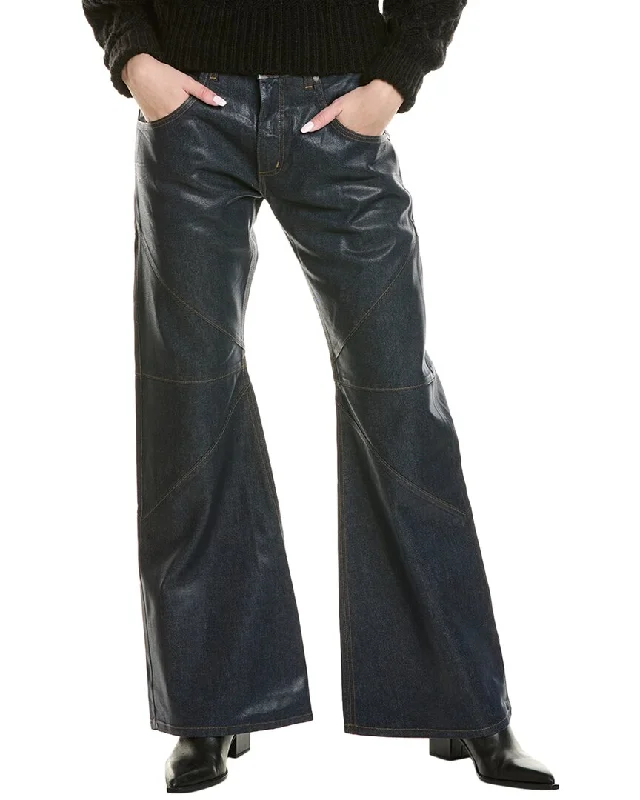 Women's Tapered PantsEB DENIM Bowie Loose Midnight Glaze Boot Wide Leg Jean