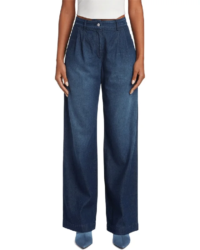 Women's Jodhpurs with Mandarin CollarEB Denim Swan Trouser