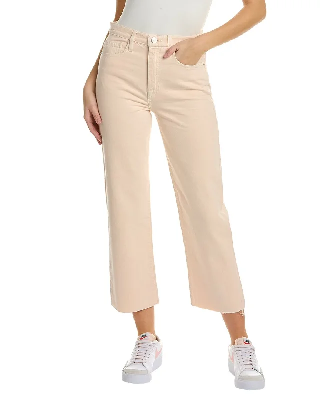 Women's Jodhpurs with Low CollarFRAME Denim Le Jane Stoned Nude Pink Crop Jean