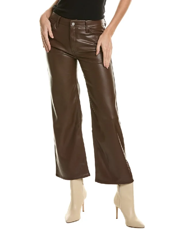 Women's Cropped PantsHUDSON Jeans Rosalie Chocolate Wide Leg Jean