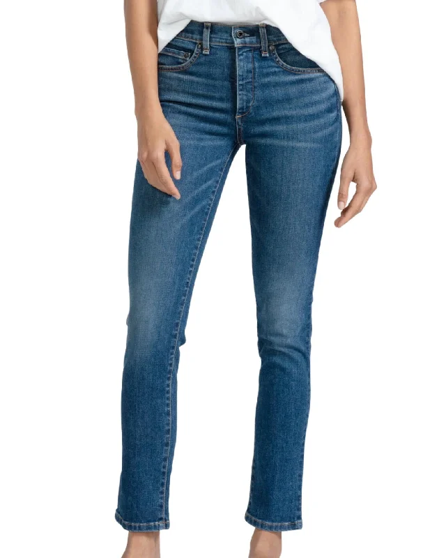 Women's Jodhpurs with Tapered LegMid Rise Skinny Denim In Telluride