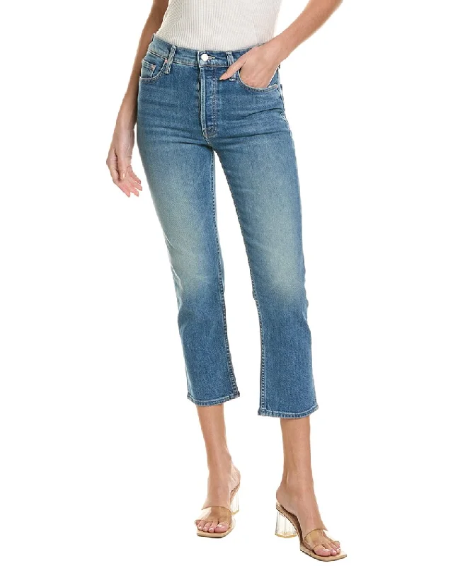 Women's Jodhpurs with Straight LegMOTHER Denim The Tomcat Kneeling On Stones Relaxed Jean