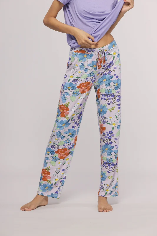 women's pajamas with lace trimDelicate Fresh Florals Pajamas