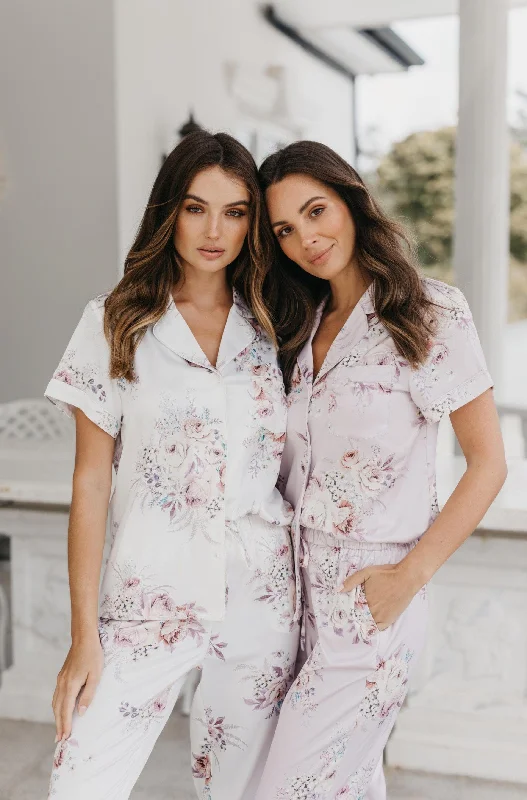 women's pajamas made in USAGabriella Rose Mist PJ Set